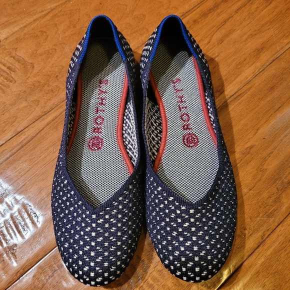 Rothy's Maritime Honeycomb Flats Sz 8 - Picture 2 of 9